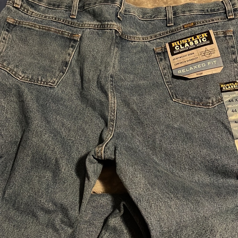 Rustler means jeans new with tags 44/30 - Picture 3 of 3